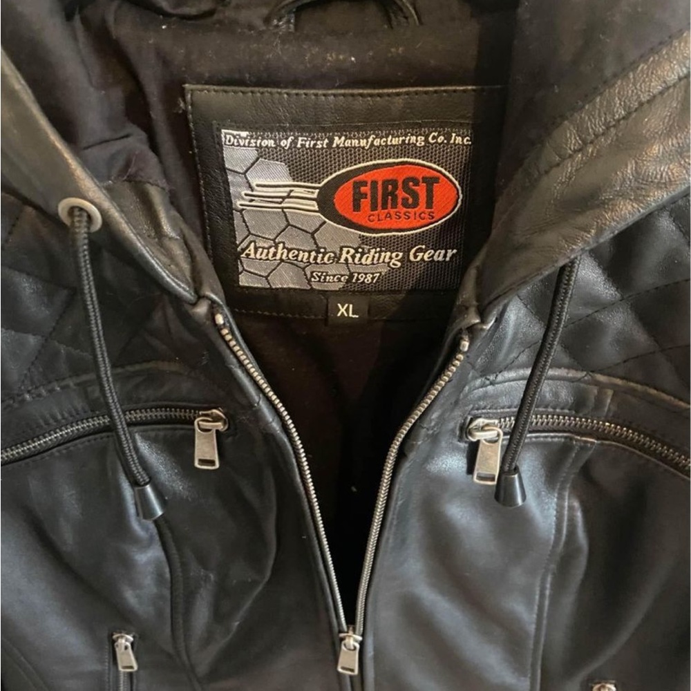 XL Wilson Leather Coat - worn once